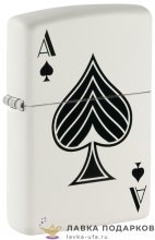 Zippo / Зажигалка 48793 «Туз» 56 х 36 х 12 мм. хром матовый 