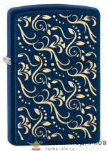 Zippo / Зажигалка 29926 «Роспись» 56 х 36 х 12 мм. темно-синий 