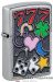 Zippo / Зажигалка бензиновая Zippo 48682 «Три 777» цв. хром матовый