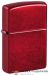 Zippo 21063 / Зажигалка Zippo Classic «Карамельно-красное» красный глянец
