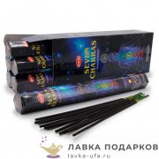 Благовония HEM 20g 7 CHAKRAS (Пачули Лотос Мирра Сандал Роза Муск Иланг) 1867_Ch 