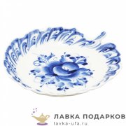 Гжель / Салатник «Солнышко» (м) 02 х 12 х 11 см. авт. Голубенков Н.А. 
