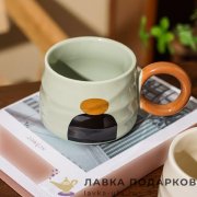 ПС / Кружка чайная «Минимализм» 420мл керамика в ассортименте 8628 