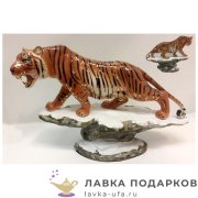 Delicate / Фигурка «Тигр на горе» 17 см. рыжий 1101.19 
