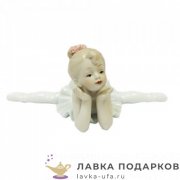 Seltmann / Статуэтка «Юная балерина, поза тянет шпагат»10 х 08 см. пастель ХР_100.12 