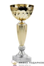 ПР / Кубок для награждения «Янтарь» 22х8см на подставке мрамор 312-220-80 