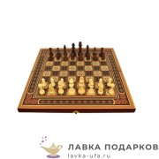 НИ / Набор 3в1 Шахматы Шашки Нарды «Восточная мозаика» 50х25см из фанеры яркие 