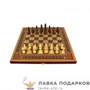 НИ / Набор 3в1 Шахматы Шашки Нарды «Восточная мозаика» 50х25см из фанеры яркие 