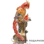 Delicate / Фигурка «Попугай на ветке» 10 см. (4 цвета) 210.4009 