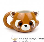 Кружка дизайнерская 450 мл. «Медвеженок» 16 х 10 х 09 см. коричневый 4731 