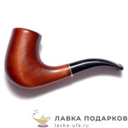 Гарманофф / Курительная трубка гладкая из груши «Кабинетная» 109 мм. фильтр 9 мм.11021_1 