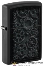 Zippo 48999 / Зажигалка Zippo В стиле стимпанк с черным матовым покрытием 