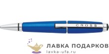 Ручка-роллер Cross Edge, синий лак и хром, сдвижной механизм, черный стержень (AT0555-3) 