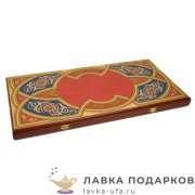 НИ / Набор 2в1 Нарды Шашки «Азия» 50х25см из фанеры яркие 