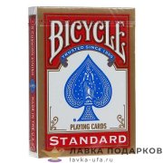 НИ / Карты игральные Bicycle Poker Standard 54л пластик красная рубашка 