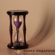 Песочные часы на 5 минут «Олимпия» 17 х 09 см. дерево 272.204 