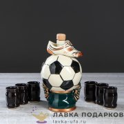 СБ / Футболка трикотажная «Уфа» цв. белый (М) 