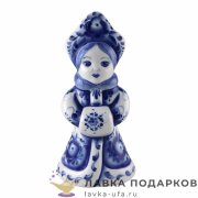 Гжель / Статуэтка «Снегурочка» 17 см. Голубенков Н.А. 