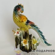 Delicate / Фигурка «Попугай на ветке» 15 см. (4 цвета) 2116_013 