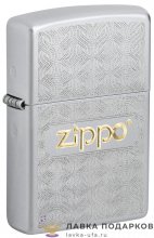 Zippo / Зажигалка 48792 «Косса с лого Zippo» 56 х 36 х 12 мм. хром гладкий 48792 