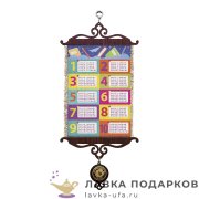 УС А5 / Свиток школьнику «Таблица умножения»18 х 15 см. 1303_5_В-П 