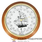 Утес / Барометр «Закрытый механизм» шкала 163 мм. белая, корпус 21 х 21 см. СН_16 