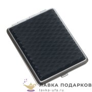 S.Q / Портсигар S.Quire «Классика» 12 х 07 х 02 см. кожзам черный чёрный 340023_82_2 