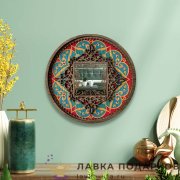 УС ДП / Панно - образ «Господь Спаситель» 18 х 18 см  + подставка 0012_ДП-ДС 