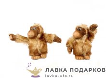 Фигурка года «Обезьянка в шубке» 09 х 09 см. (бежевый, 2 в асс.) L_51324 