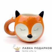 ПС / Кружка чайная «Лиса» 450мл керамика 4691 