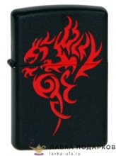 Zippo / Зажигалка «Туз пиковый» 56 х 36 х 12 мм. хром матовый 29685  