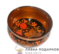НП / Расписная чашка, ровный край «Хохлома» 14 х 08 х 07 см. 87009 
