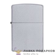 Zippo 205 / Зажигалка Zippo классическая с покрытием сатинированный хром 