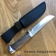 РО / Нож охотничий Златоуст «Медвежий 2», сталь 95х18, рукоять орех и алюминий, стандартная гравиров 