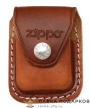Zippo / Чехол с фиксаторм (металл) для зажигалки Zippo 08 х 06 х 03 см. цв. коричневый LPCB 