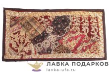 Гобелен «Домик» 100 х 80 см.  джут, хлопок Гб_1021 