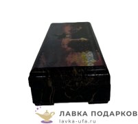 НП / Шкатулка расписная «Купюрница» 17 х 05 х 07 см. цв. ЯШМА (Агидель) 22д 0140 