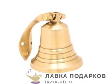 ЛГ / Рында латунная «Корабельная» д. 5см 11х7 см полиш Кл-1601.1 