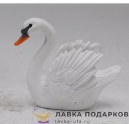 Фигурка свадебная «Лебедь белый» 08 х 06 х 03 см. HOL_21422  