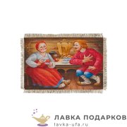 УС а6 / Магнит - фольклер «Ухажер» 15 х 11 см.  1455_От_Н-М 