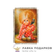 Свиток - магнит «Оберег - Домовенок рыжий» 15 х 11 см. 1443_От_Н-М 