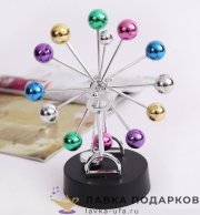 Антистресс - маятник «Колесо цветное» 20 х 17 см. основание пластик 4038 