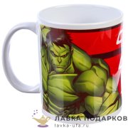 Кружка керамическая «Смелому, сильному, умному» 350 мл. (деколь) 714.9153 