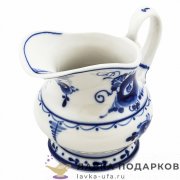 Гжель / Молочник «Мария» 100 мл. 09 х 12 х 08 см. авт. Симонов С.М.  