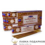 Благовония Satya 15gm Fragrant Myrrh (Аромат мирры) масала 450_FrM 