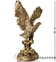 П / Скульптура «Орел средний» В37х67х49 см полистоун бронза БФ21 