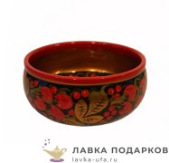 НП / Расписная чашка, ровный край «Хохлома» 18 х 08 х 07 см.  