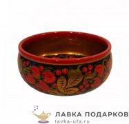 НП / Расписная чашка, ровный край «Хохлома» 18 х 08 х 07 см.  