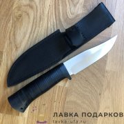 Златоуст / Нож туристический «Домбай», сталь 95 х 18, рукоять кожа + текстолит, ст. гравировка 