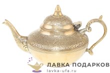 Винтаж / Чайник латунный 300 мл. полиш Пс_90901  